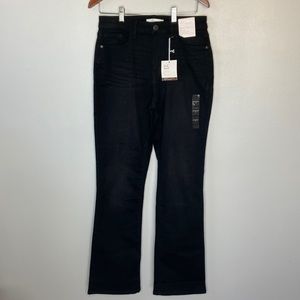 Lauren Conrad black barely bootcut jeans